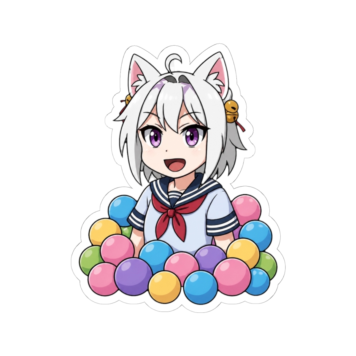 B+ Filian Punish Balls Ramune (Gatcha Vtuber Vending Machine Series) - alternate angle 1, merchandise