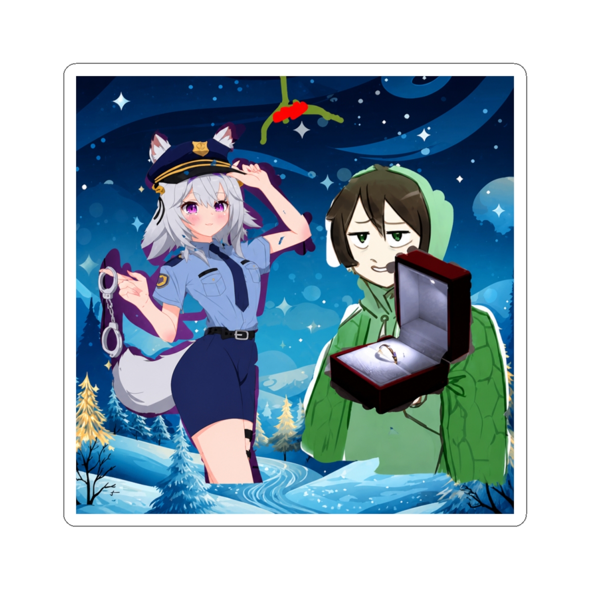 Filian merry Christmas - alternate angle 1, merchandise